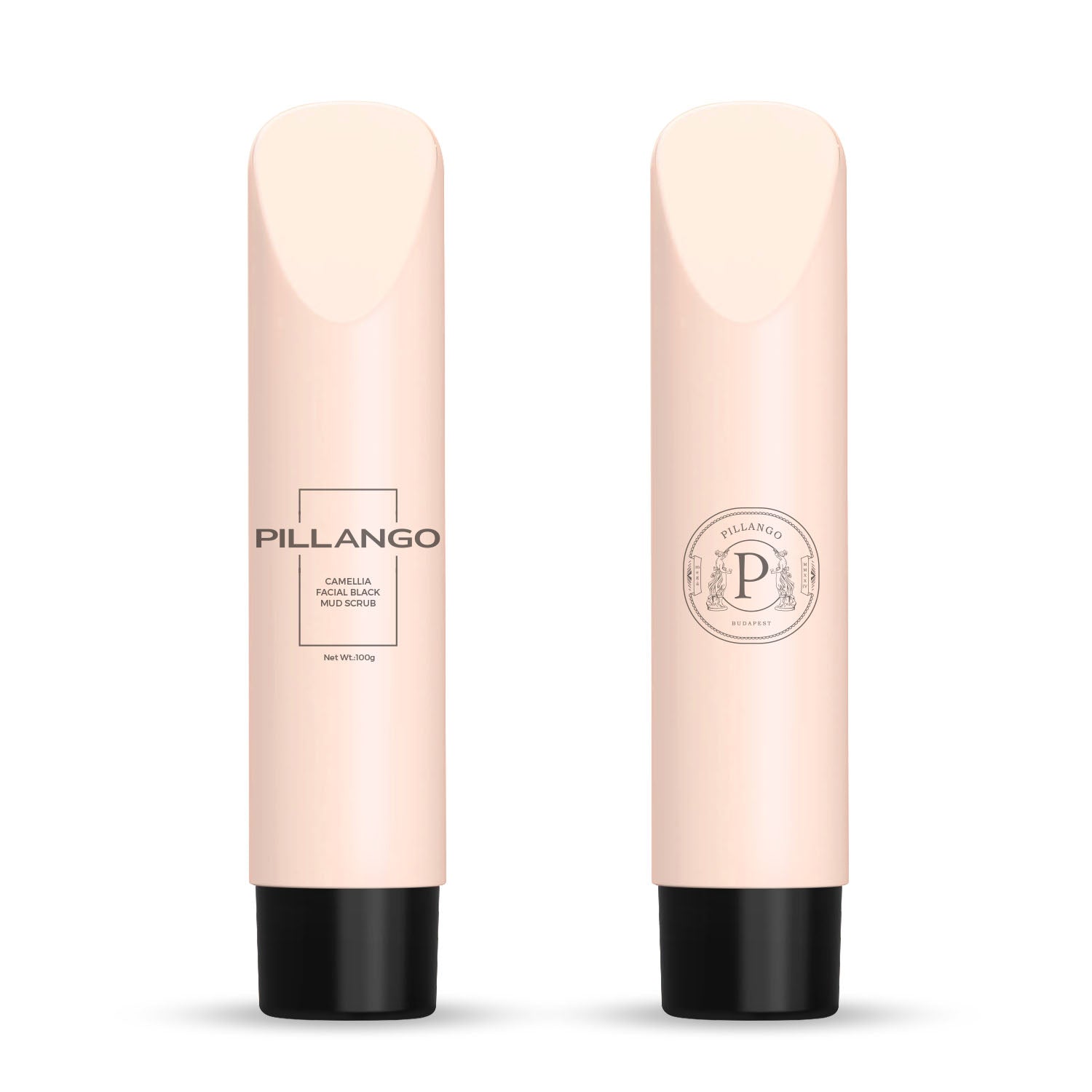 PILLANGO Camellia Facial Black Mud Scrub